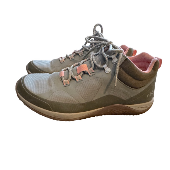 Ryka Shoes - RYKA Echo Trek Ankle Boot Olive Green Women's 10 W Wide